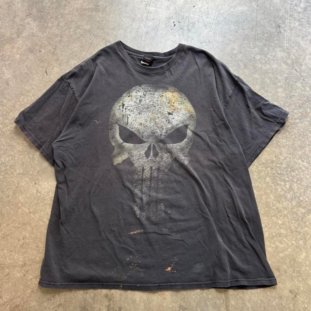Vintage Style The Punisher Marvel Mad Engine Comic Shirt